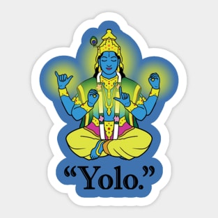 YOLO (?) Sticker